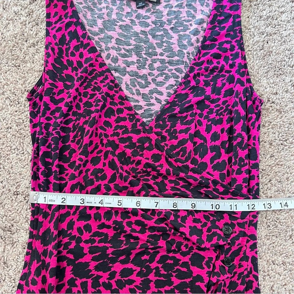 Love Moschino Cheetah Print Sleeveless Dress - Picture 9 of 13